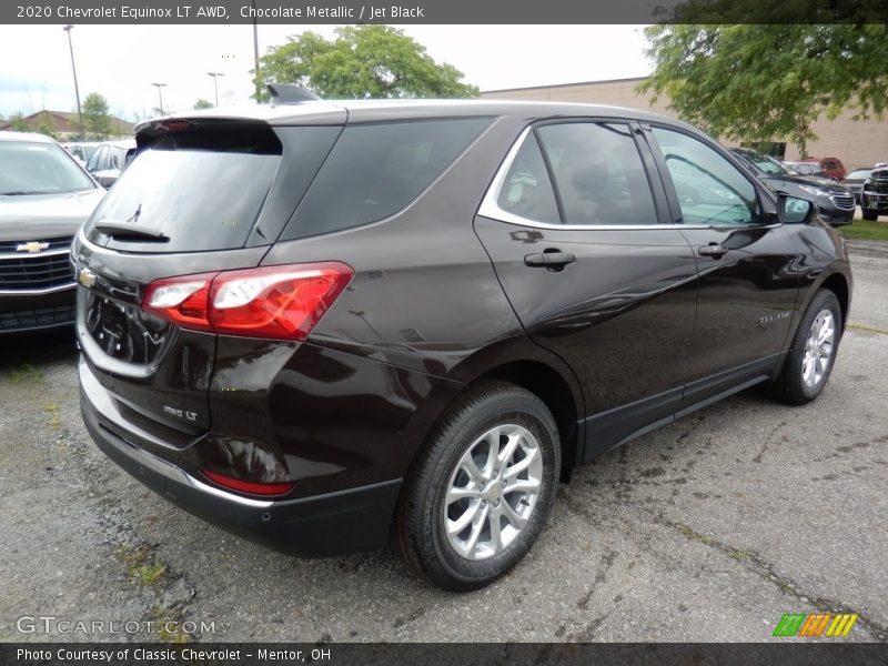 Chocolate Metallic / Jet Black 2020 Chevrolet Equinox LT AWD
