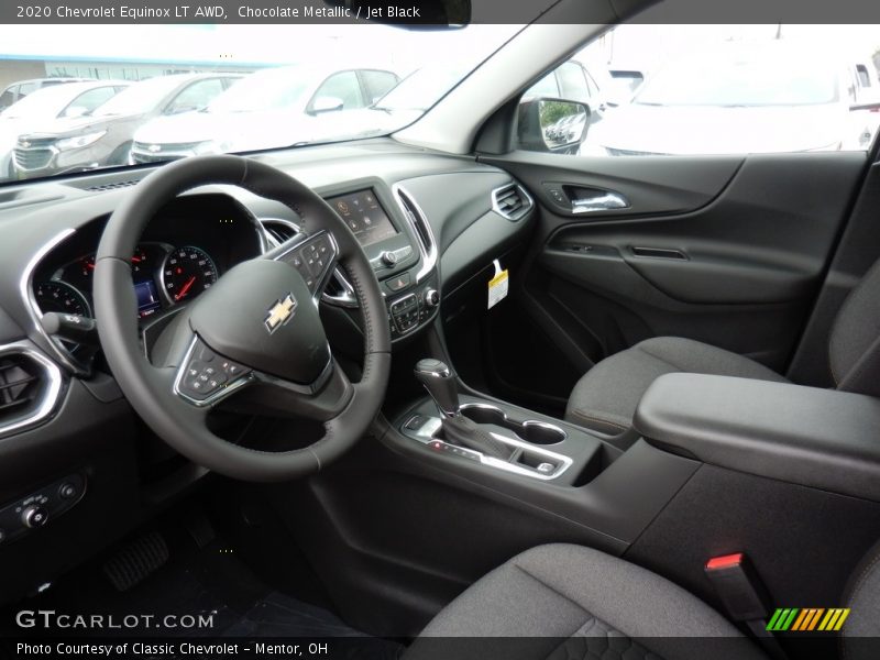 Chocolate Metallic / Jet Black 2020 Chevrolet Equinox LT AWD