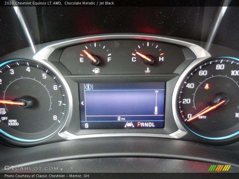 Chocolate Metallic / Jet Black 2020 Chevrolet Equinox LT AWD