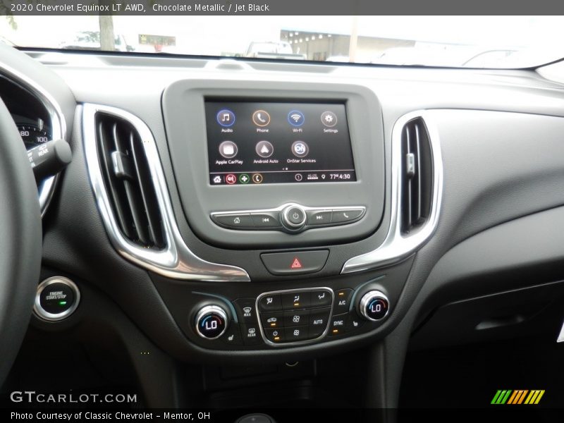 Chocolate Metallic / Jet Black 2020 Chevrolet Equinox LT AWD
