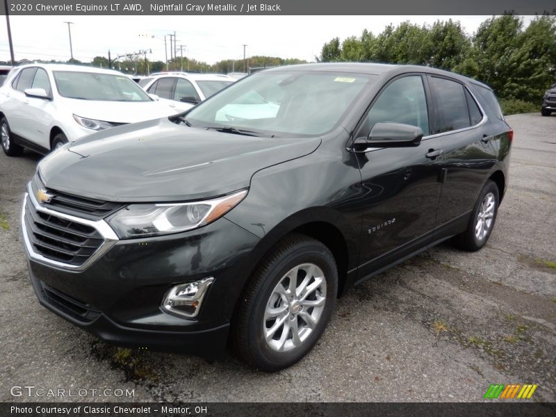 Nightfall Gray Metallic / Jet Black 2020 Chevrolet Equinox LT AWD