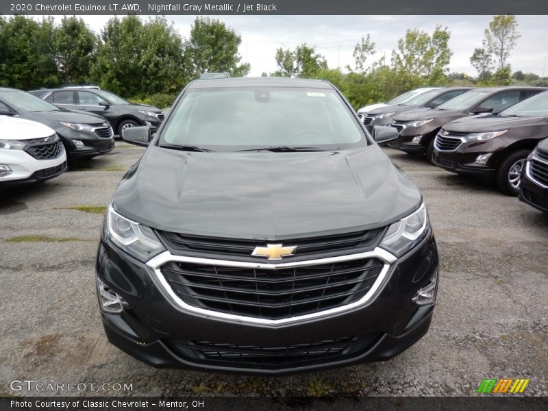 Nightfall Gray Metallic / Jet Black 2020 Chevrolet Equinox LT AWD