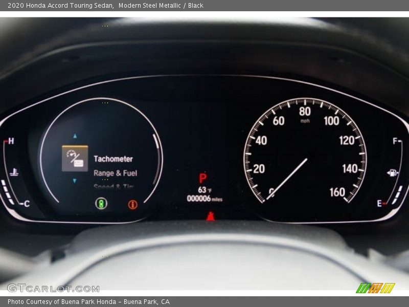 Modern Steel Metallic / Black 2020 Honda Accord Touring Sedan