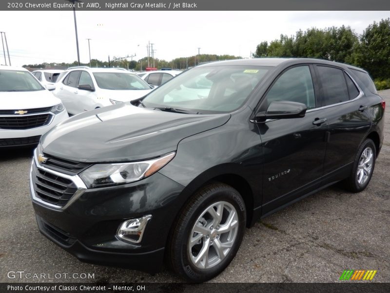 Nightfall Gray Metallic / Jet Black 2020 Chevrolet Equinox LT AWD