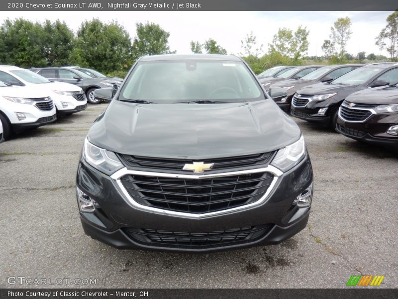 Nightfall Gray Metallic / Jet Black 2020 Chevrolet Equinox LT AWD