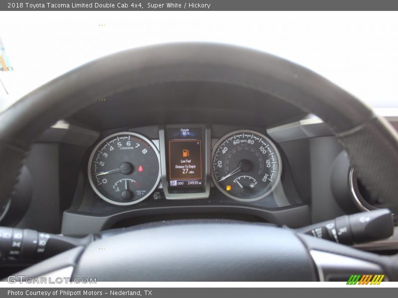  2018 Tacoma Limited Double Cab 4x4 Limited Double Cab 4x4 Gauges