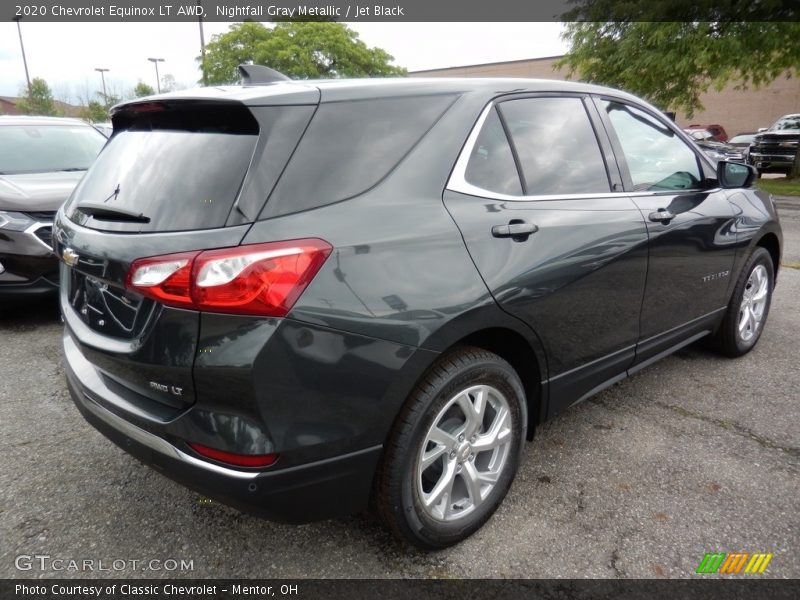 Nightfall Gray Metallic / Jet Black 2020 Chevrolet Equinox LT AWD