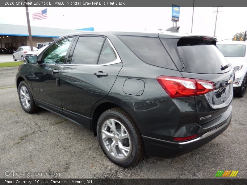 Nightfall Gray Metallic / Jet Black 2020 Chevrolet Equinox LT AWD