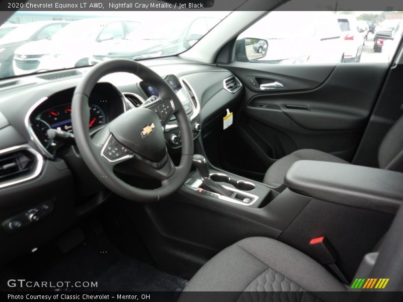 Nightfall Gray Metallic / Jet Black 2020 Chevrolet Equinox LT AWD