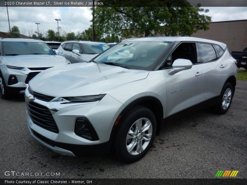 Silver Ice Metallic / Jet Black 2020 Chevrolet Blazer LT
