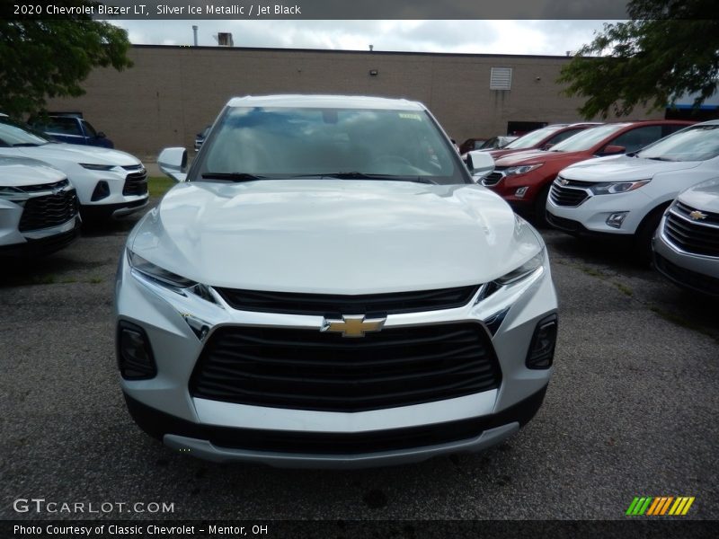 Silver Ice Metallic / Jet Black 2020 Chevrolet Blazer LT
