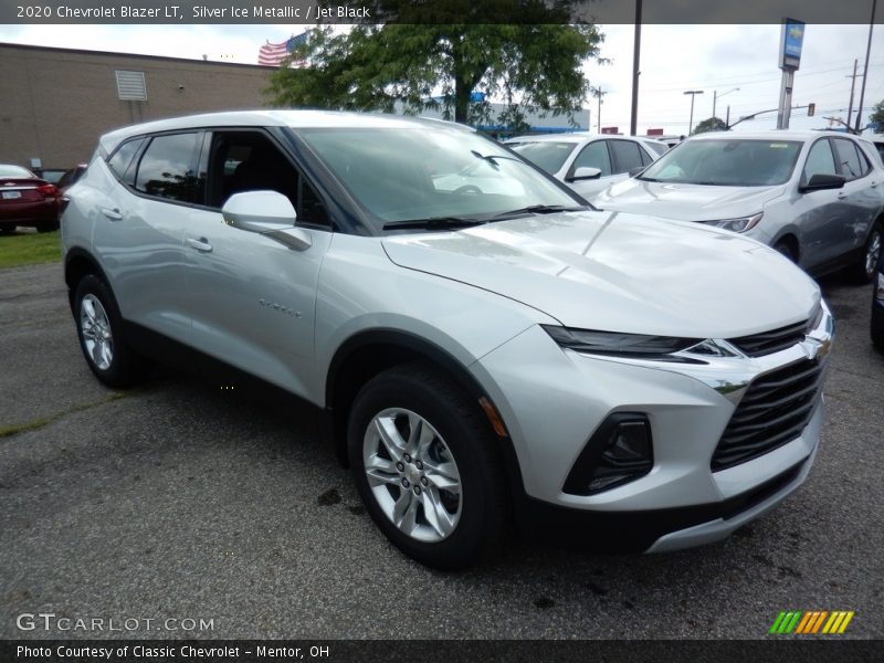 Silver Ice Metallic / Jet Black 2020 Chevrolet Blazer LT