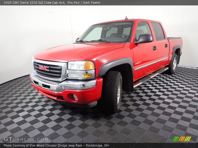  2006 Sierra 1500 SLE Crew Cab 4x4 Fire Red