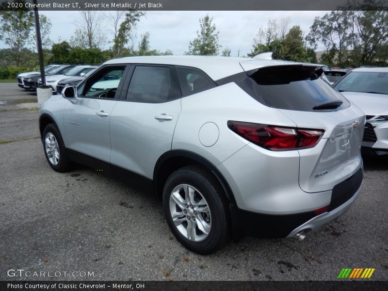 Silver Ice Metallic / Jet Black 2020 Chevrolet Blazer LT