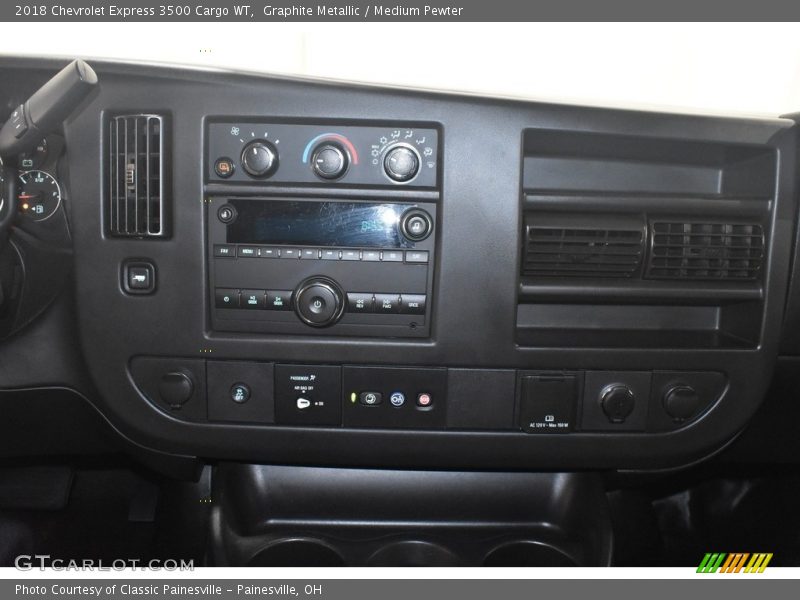 Graphite Metallic / Medium Pewter 2018 Chevrolet Express 3500 Cargo WT