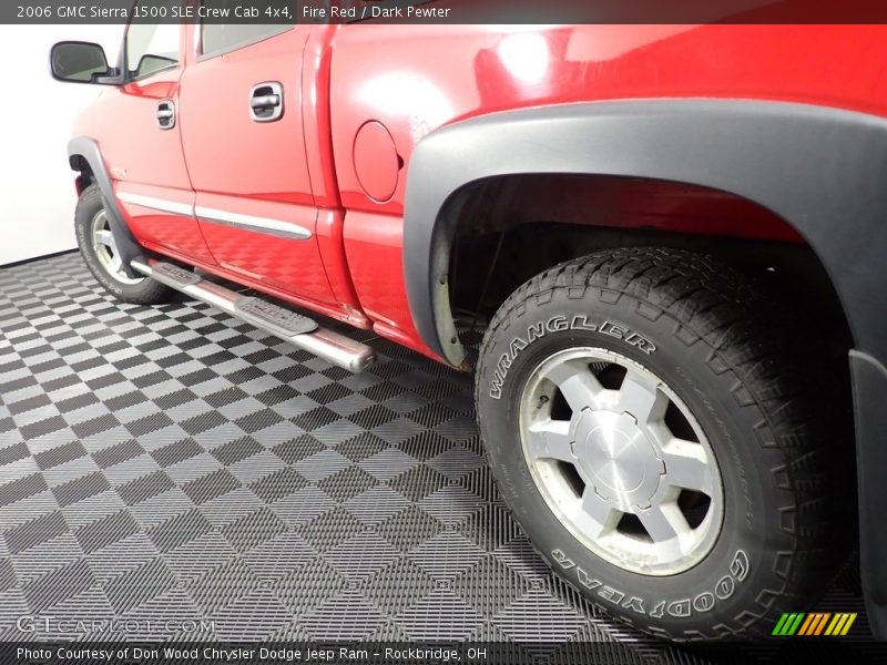 Fire Red / Dark Pewter 2006 GMC Sierra 1500 SLE Crew Cab 4x4