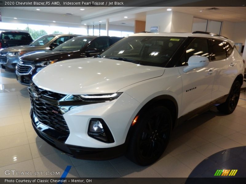 Iridescent Pearl Tricoat / Jet Black 2020 Chevrolet Blazer RS AWD