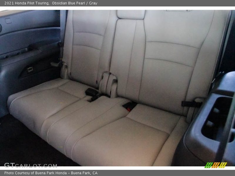 Obsidian Blue Pearl / Gray 2021 Honda Pilot Touring