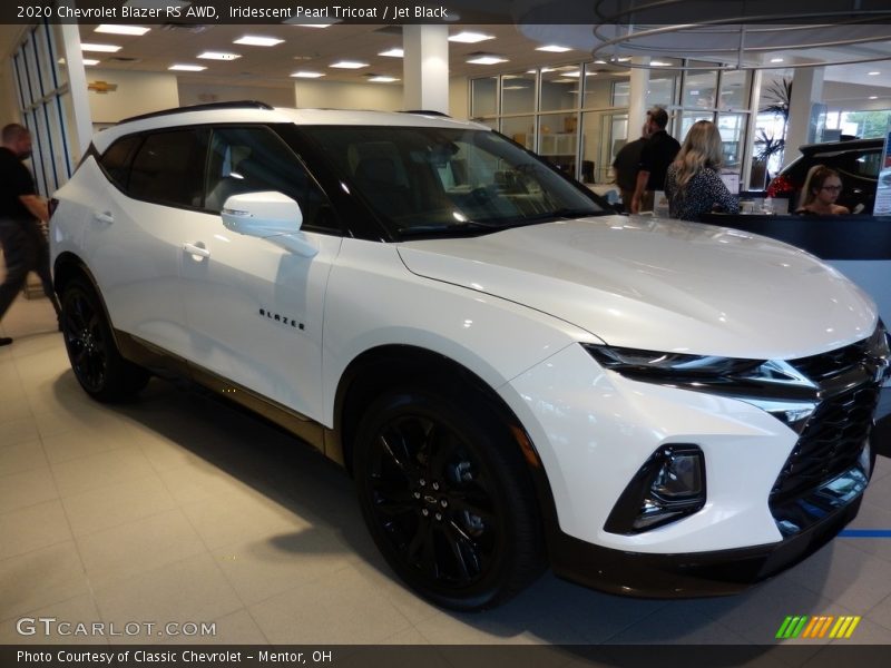 Iridescent Pearl Tricoat / Jet Black 2020 Chevrolet Blazer RS AWD