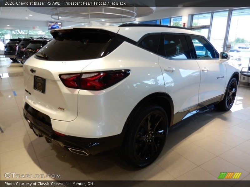 Iridescent Pearl Tricoat / Jet Black 2020 Chevrolet Blazer RS AWD