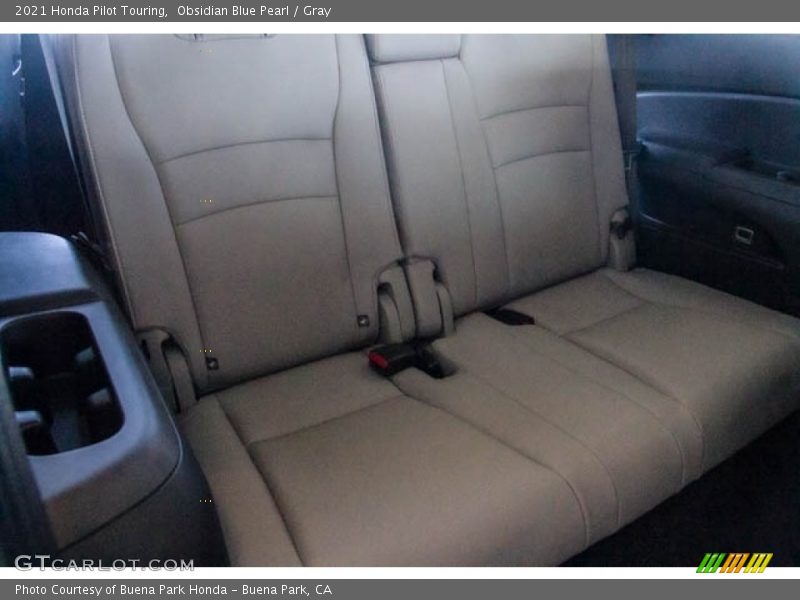 Obsidian Blue Pearl / Gray 2021 Honda Pilot Touring