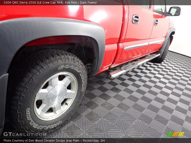 Fire Red / Dark Pewter 2006 GMC Sierra 1500 SLE Crew Cab 4x4