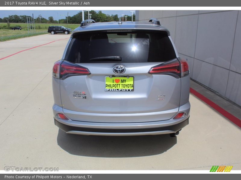 Silver Sky Metallic / Ash 2017 Toyota RAV4 XLE