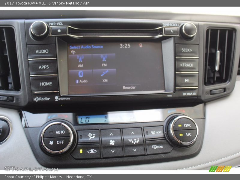 Silver Sky Metallic / Ash 2017 Toyota RAV4 XLE