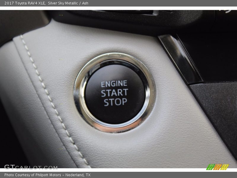 Silver Sky Metallic / Ash 2017 Toyota RAV4 XLE