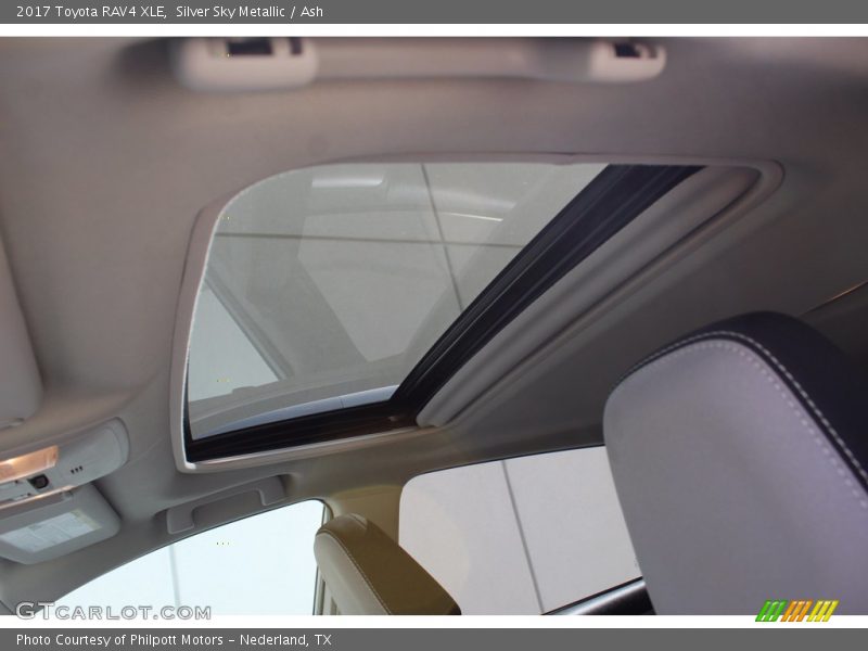 Silver Sky Metallic / Ash 2017 Toyota RAV4 XLE