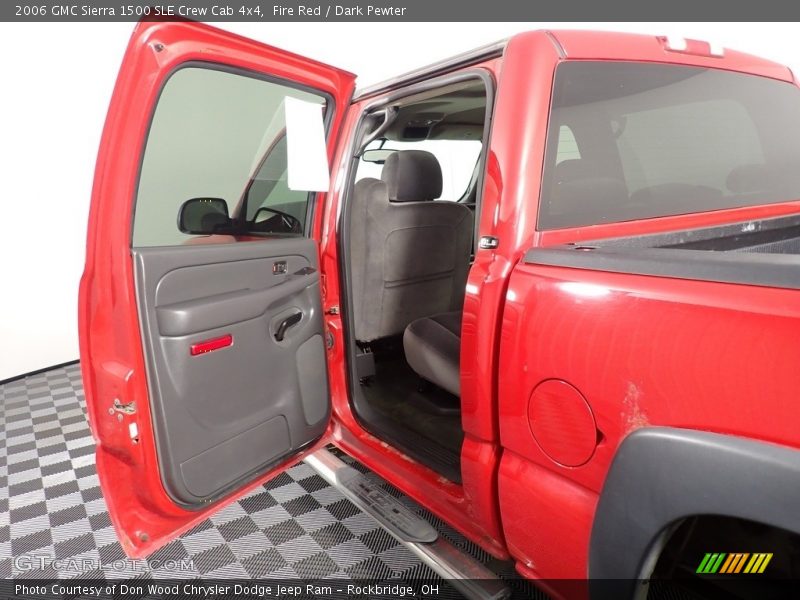 Fire Red / Dark Pewter 2006 GMC Sierra 1500 SLE Crew Cab 4x4