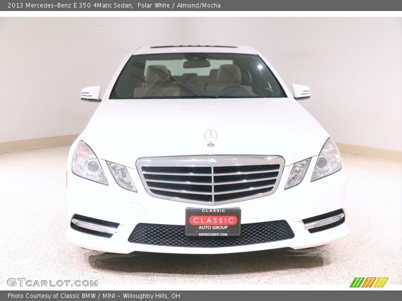 Polar White / Almond/Mocha 2013 Mercedes-Benz E 350 4Matic Sedan