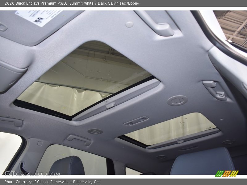 Summit White / Dark Galvinized/Ebony 2020 Buick Enclave Premium AWD