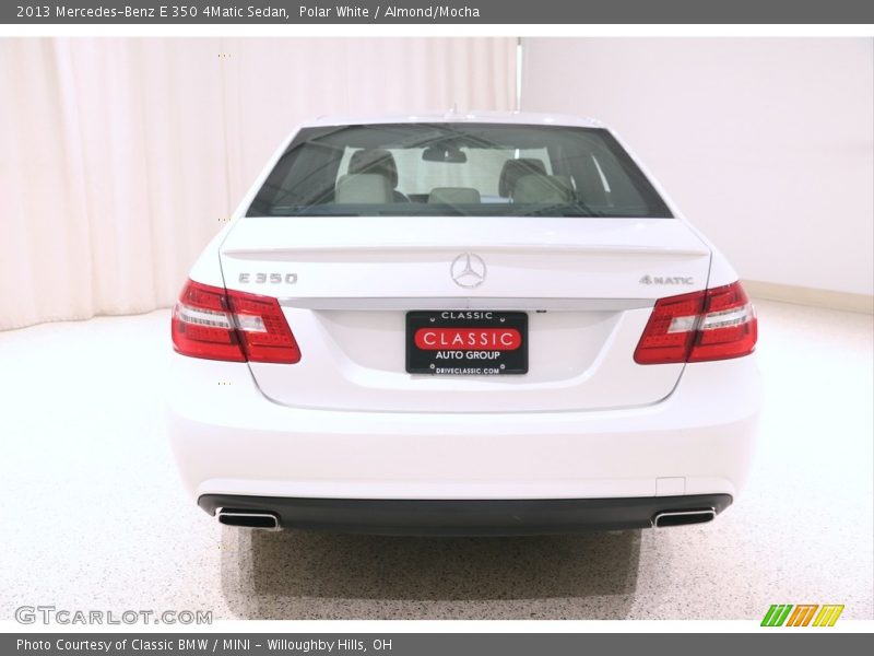 Polar White / Almond/Mocha 2013 Mercedes-Benz E 350 4Matic Sedan