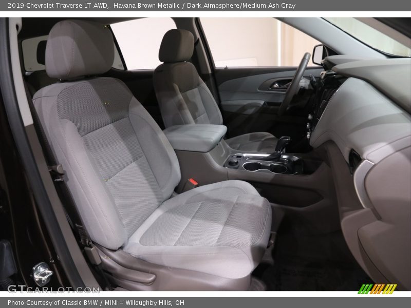 Havana Brown Metallic / Dark Atmosphere/Medium Ash Gray 2019 Chevrolet Traverse LT AWD