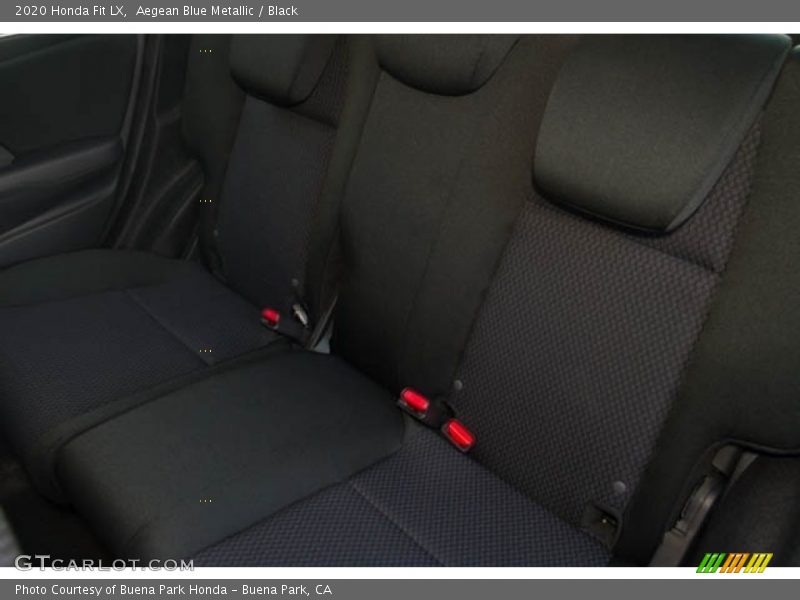 Aegean Blue Metallic / Black 2020 Honda Fit LX