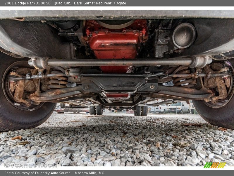 Undercarriage of 2001 Ram 3500 SLT Quad Cab