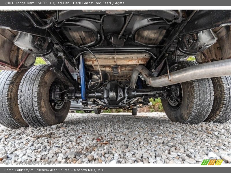 Undercarriage of 2001 Ram 3500 SLT Quad Cab