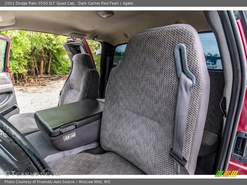 Dark Garnet Red Pearl / Agate 2001 Dodge Ram 3500 SLT Quad Cab