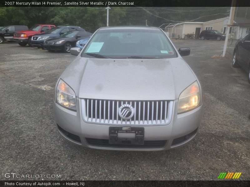 Satellite Silver Metallic / Dark Charcoal 2007 Mercury Milan I4 Premier