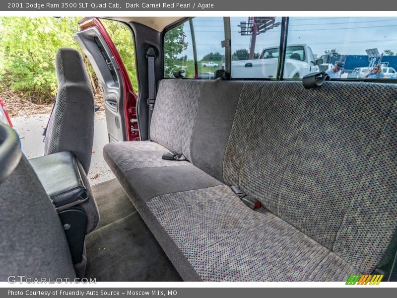 Rear Seat of 2001 Ram 3500 SLT Quad Cab