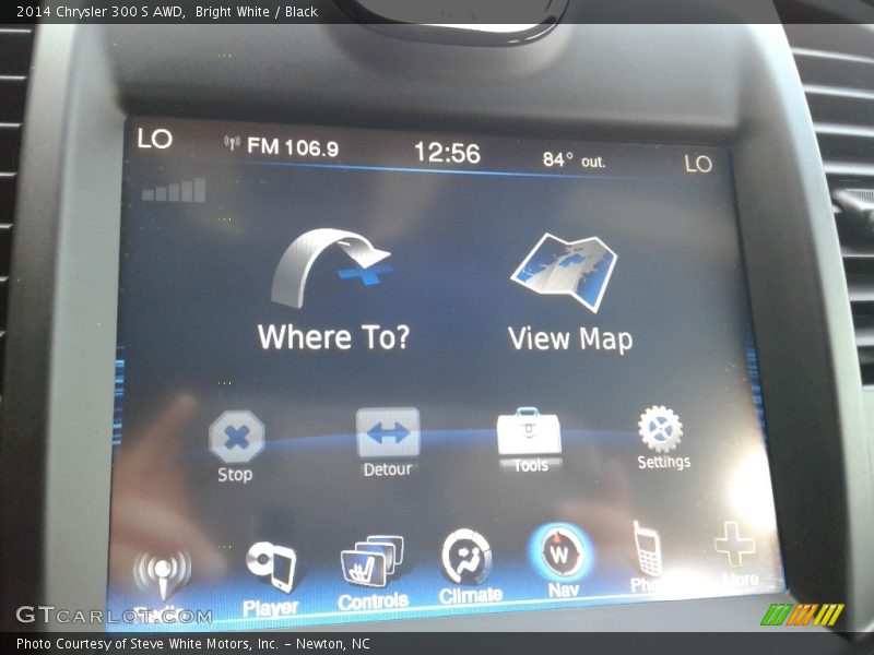 Bright White / Black 2014 Chrysler 300 S AWD