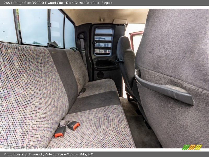 Dark Garnet Red Pearl / Agate 2001 Dodge Ram 3500 SLT Quad Cab