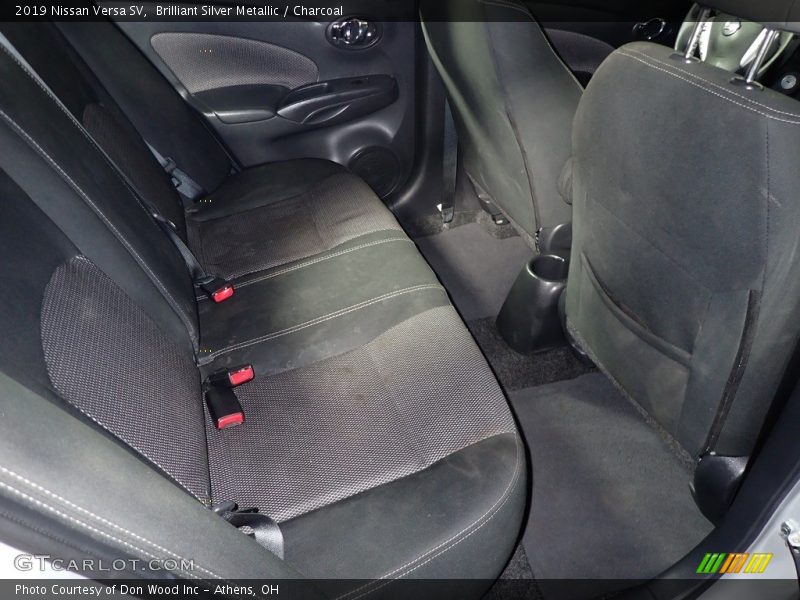 Brilliant Silver Metallic / Charcoal 2019 Nissan Versa SV