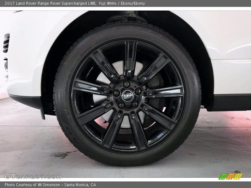 Fuji White / Ebony/Ebony 2017 Land Rover Range Rover Supercharged LWB