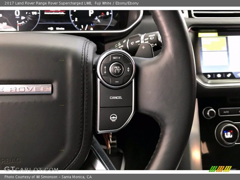 Fuji White / Ebony/Ebony 2017 Land Rover Range Rover Supercharged LWB