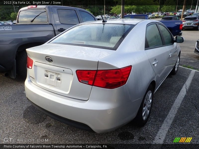 Bright Silver / Stone 2013 Kia Forte LX