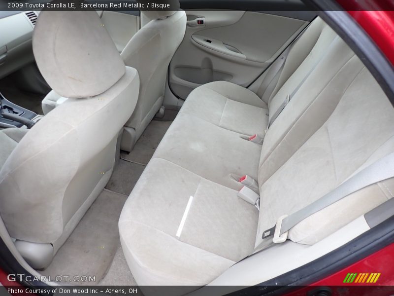 Barcelona Red Metallic / Bisque 2009 Toyota Corolla LE