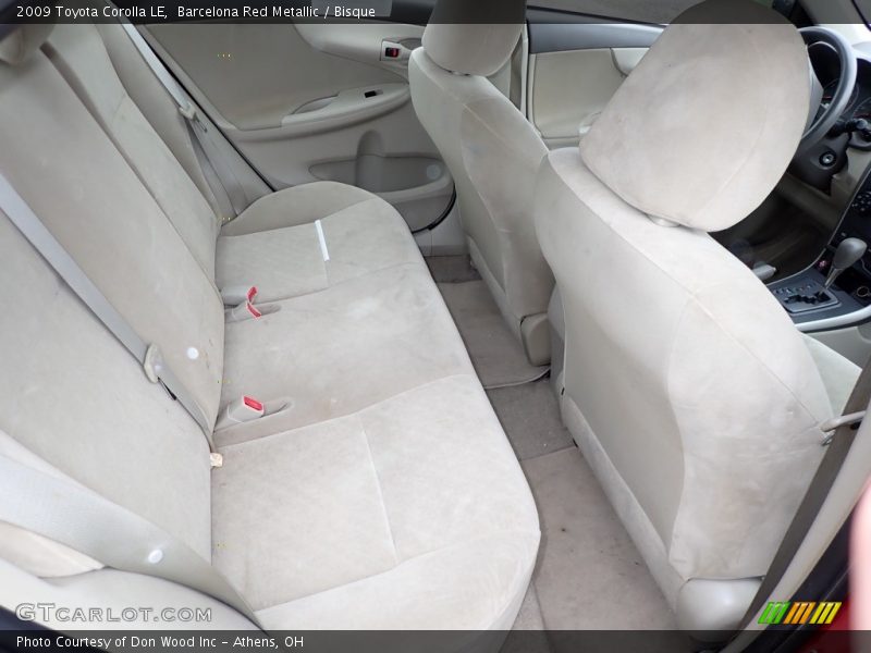 Barcelona Red Metallic / Bisque 2009 Toyota Corolla LE