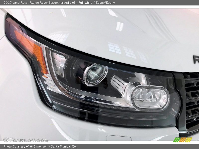 Fuji White / Ebony/Ebony 2017 Land Rover Range Rover Supercharged LWB